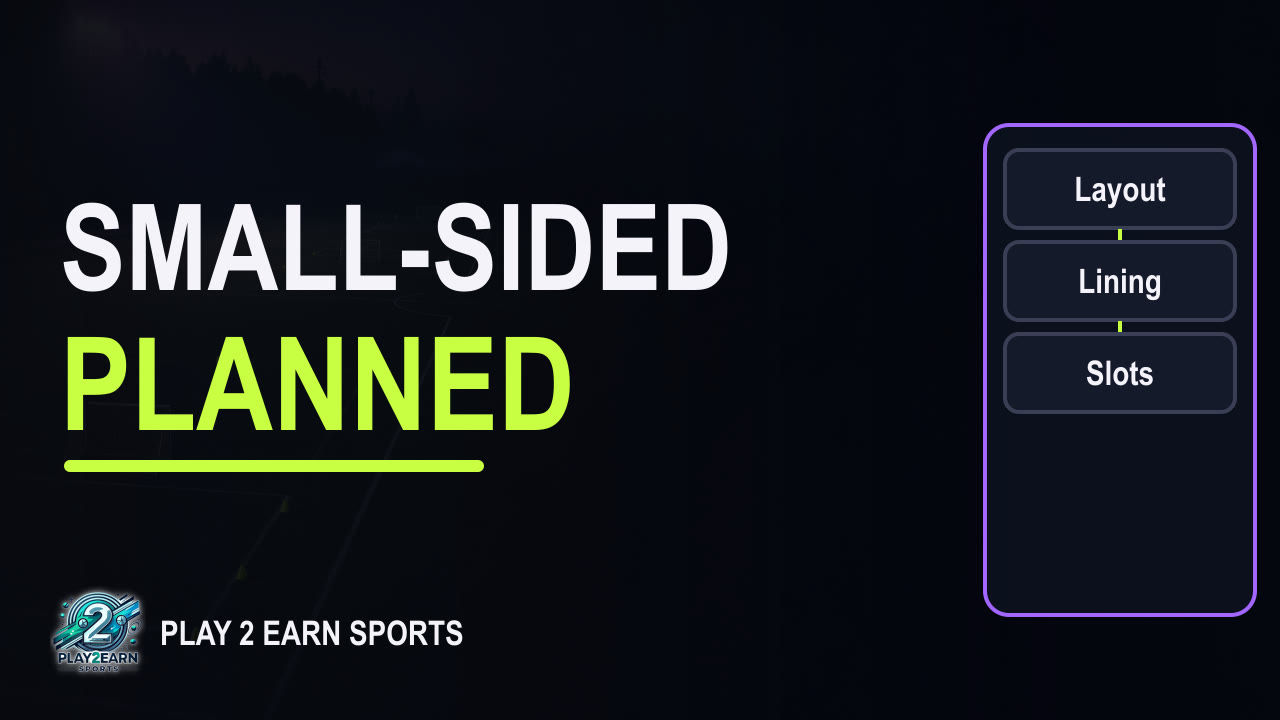 Title card of the video "Small Sided Soccer Field Layout: Split and Line a Full Field"