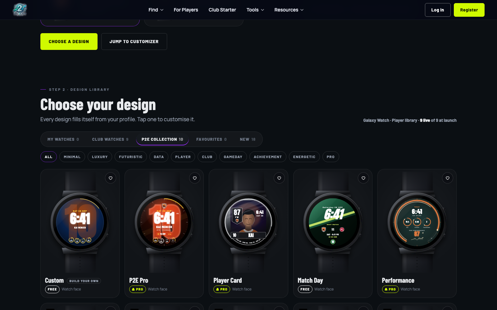Galaxy Watch Team App and Watch Studio Come to P2E